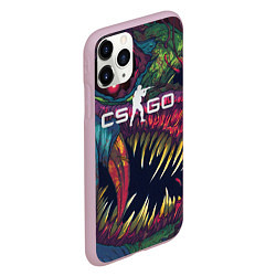 Чехол iPhone 11 Pro матовый CS GO Hyper Beast, цвет: 3D-розовый — фото 2
