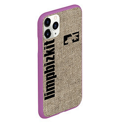 Чехол iPhone 11 Pro матовый LIMP BIZKIT, цвет: 3D-фиолетовый — фото 2