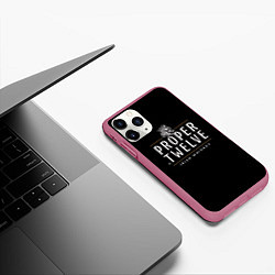 Чехол iPhone 11 Pro матовый Conor McGregor Proper Twelve, цвет: 3D-малиновый — фото 2