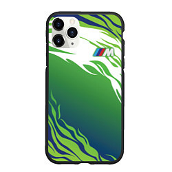 Чехол iPhone 11 Pro матовый BMW, цвет: 3D-черный