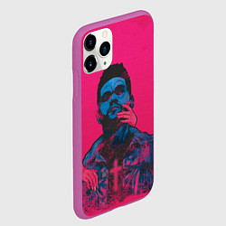 Чехол iPhone 11 Pro матовый The Weekend, цвет: 3D-фиолетовый — фото 2