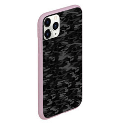 Чехол iPhone 11 Pro матовый ГОРОДСКОЙ КАМУФЛЯЖ, цвет: 3D-розовый — фото 2