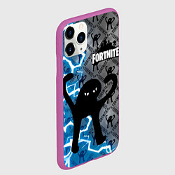 Чехол iPhone 11 Pro матовый ЪУЪ FORTNITE, цвет: 3D-фиолетовый — фото 2
