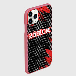 Чехол iPhone 11 Pro матовый ROBLOX, цвет: 3D-малиновый — фото 2