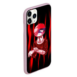 Чехол iPhone 11 Pro матовый CountryHumans, цвет: 3D-розовый — фото 2