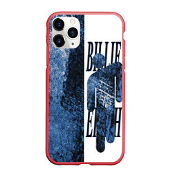Чехол iPhone 11 Pro матовый Billie eilish, цвет: 3D-красный