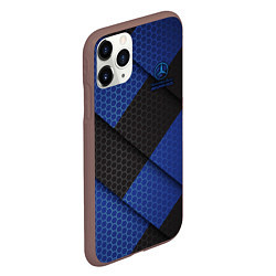 Чехол iPhone 11 Pro матовый Mercedes-AMG, цвет: 3D-коричневый — фото 2