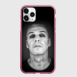 Чехол iPhone 11 Pro матовый LINDEMANN, цвет: 3D-малиновый
