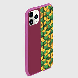 Чехол iPhone 11 Pro матовый ГИЮ ТОМИОКА, цвет: 3D-фиолетовый — фото 2