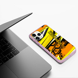 Чехол iPhone 11 Pro матовый Counter-Strike, цвет: 3D-розовый — фото 2