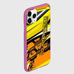 Чехол iPhone 11 Pro матовый Counter-Strike, цвет: 3D-фиолетовый — фото 2