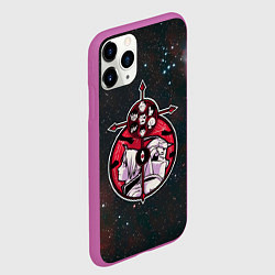 Чехол iPhone 11 Pro матовый Стальной алхимик, цвет: 3D-фиолетовый — фото 2