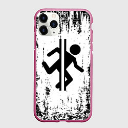 Чехол iPhone 11 Pro матовый PORTAL, цвет: 3D-малиновый
