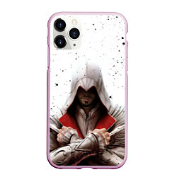 Чехол iPhone 11 Pro матовый ASSASSINS CREED, цвет: 3D-розовый