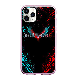 Чехол iPhone 11 Pro матовый DEVIL MAY CRY, цвет: 3D-розовый