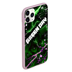 Чехол iPhone 11 Pro матовый GreenDay, цвет: 3D-розовый — фото 2