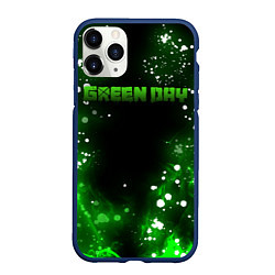 Чехол iPhone 11 Pro матовый GreenDay, цвет: 3D-тёмно-синий