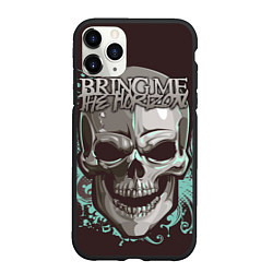 Чехол iPhone 11 Pro матовый Bring Me the Horizon, цвет: 3D-черный