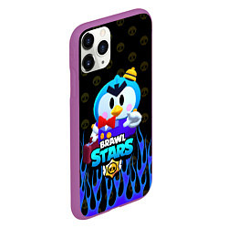 Чехол iPhone 11 Pro матовый Brawl stars MRP, цвет: 3D-фиолетовый — фото 2