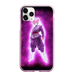 Чехол iPhone 11 Pro матовый Супер Сайян Super Saiyan, цвет: 3D-розовый