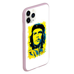Чехол iPhone 11 Pro матовый Че Гевара, цвет: 3D-розовый — фото 2