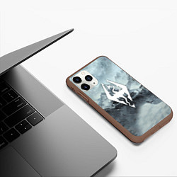 Чехол iPhone 11 Pro матовый THE ELDER SCROLLS, цвет: 3D-коричневый — фото 2