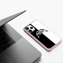 Чехол iPhone 11 Pro матовый ПОШЛАЯ МОЛЛИ, цвет: 3D-розовый — фото 2