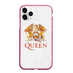 Чехол iPhone 11 Pro матовый Queen, цвет: 3D-малиновый