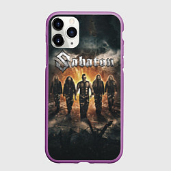 Чехол iPhone 11 Pro матовый Sabaton Band, цвет: 3D-фиолетовый