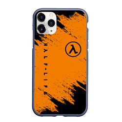 Чехол iPhone 11 Pro матовый HALF-LIFE, цвет: 3D-серый