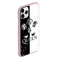 Чехол iPhone 11 Pro матовый QUEEN, цвет: 3D-розовый — фото 2