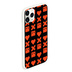 Чехол iPhone 11 Pro матовый LOVE DEATH ROBOTS LDR, цвет: 3D-белый — фото 2