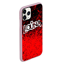 Чехол iPhone 11 Pro матовый Louna, цвет: 3D-розовый — фото 2