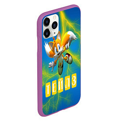Чехол iPhone 11 Pro матовый Sonic - Майлз Тейлз, цвет: 3D-фиолетовый — фото 2