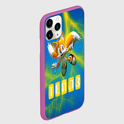 Чехол iPhone 11 Pro матовый Sonic - Майлз Тейлз, цвет: 3D-фиолетовый — фото 2