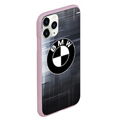 Чехол iPhone 11 Pro матовый BMW, цвет: 3D-розовый — фото 2