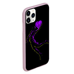 Чехол iPhone 11 Pro матовый Love Basketball, цвет: 3D-розовый — фото 2
