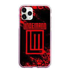 Чехол iPhone 11 Pro матовый LINDEMANN, цвет: 3D-розовый