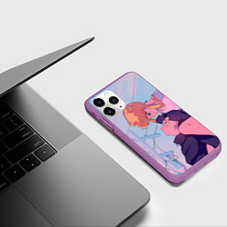 Чехол iPhone 11 Pro матовый SAILOR MOON, цвет: 3D-фиолетовый — фото 2