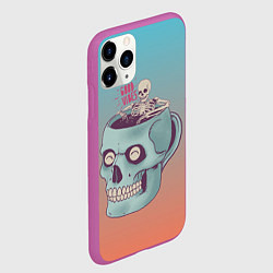 Чехол iPhone 11 Pro матовый Good Viber, цвет: 3D-фиолетовый — фото 2