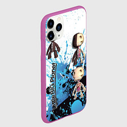 Чехол iPhone 11 Pro матовый Little Big, цвет: 3D-фиолетовый — фото 2