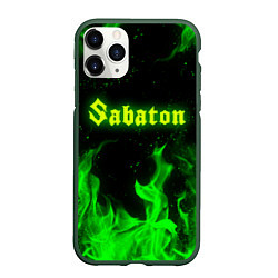 Чехол iPhone 11 Pro матовый SABATON
