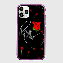 Чехол iPhone 11 Pro матовый PAYTON MOORMEIER - ТИКТОК, цвет: 3D-фиолетовый