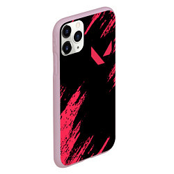 Чехол iPhone 11 Pro матовый VALORANT, цвет: 3D-розовый — фото 2