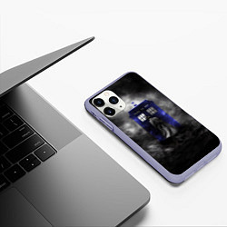 Чехол iPhone 11 Pro матовый THE DOCTOR, цвет: 3D-светло-сиреневый — фото 2