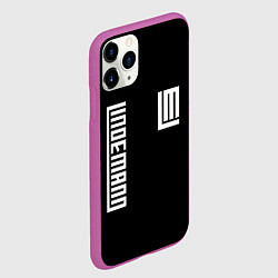 Чехол iPhone 11 Pro матовый LINDEMANN, цвет: 3D-фиолетовый — фото 2