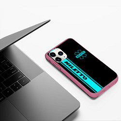 Чехол iPhone 11 Pro матовый NILETTO, цвет: 3D-малиновый — фото 2