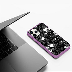 Чехол iPhone 11 Pro матовый Benzo Gang - Big Baby Tape, цвет: 3D-фиолетовый — фото 2