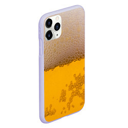 Чехол iPhone 11 Pro матовый Пиво, цвет: 3D-светло-сиреневый — фото 2