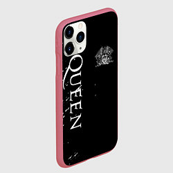 Чехол iPhone 11 Pro матовый QUEEN, цвет: 3D-малиновый — фото 2